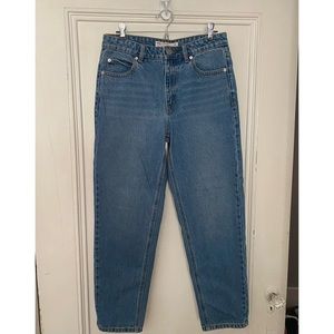 ASOS High-Waisted Boyfriend Jeans